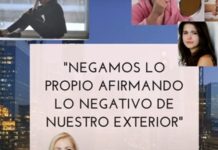 NEGAMOS LO PROPIO AFIRMANDO LO NEGATIVO DE NUESTRO INTERIOR