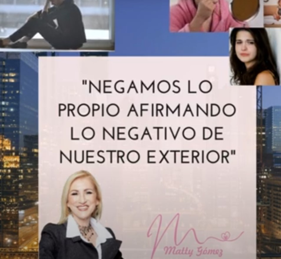 NEGAMOS LO PROPIO AFIRMANDO LO NEGATIVO DE NUESTRO INTERIOR