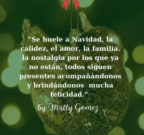 A pocos días de la navidad