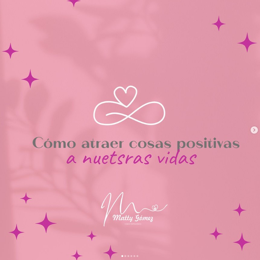 Atraer esa energía buena y seguir logrando nuestras metas en buena sintonía